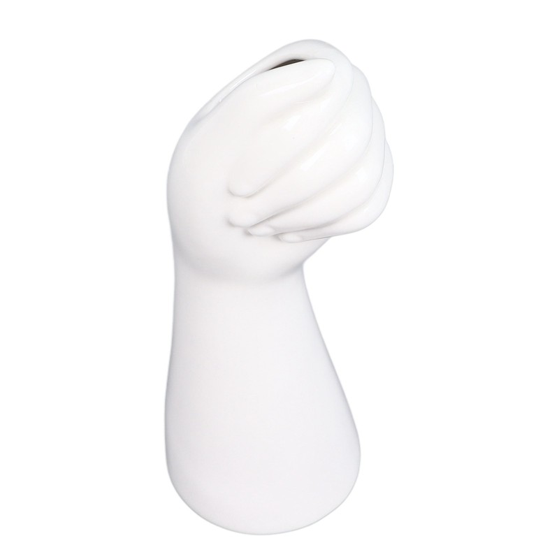 Human Body Ceramic Hand Vase Decorative Crafts Creative Living Room