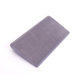 Schleifstein Hohlmeißelstein Belgischer Brocken blau 100x40x6/2 mm Brotmesser-Schnitzwerkzeug-Schärfer