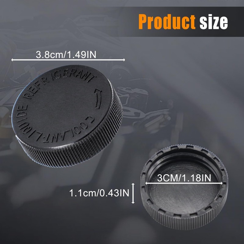 Engine Coolant Overflow Reservoir Tank Cap Compatible with Infiniti EX35