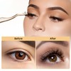 QUEWEL Lash Clusters 240Pcs Individual Lashes 40D+50D D Curl 8-14mm
