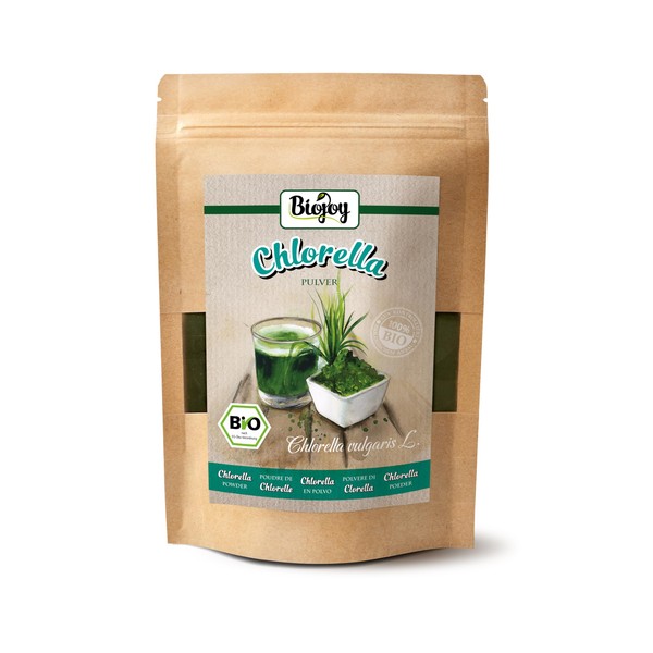 Biojoy Organic Chlorella Powder (250 g), Natural and No Additives