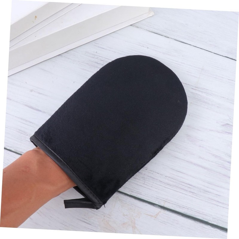 Aplicador De Autobronceador Guantes Autobronceador Negro 2 Unidades De Usar