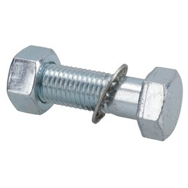 M16 (16mm) x 55mm High Tensile Tow Bar Ball Fixing Bolts Washers + Nuts 4 Pack