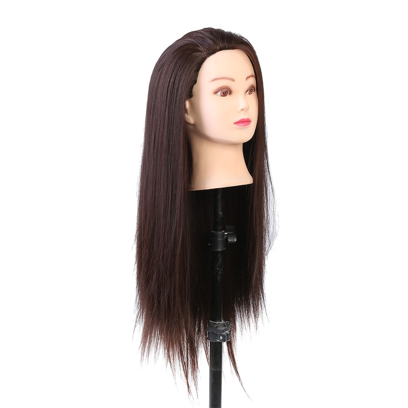 Makeup Mannequin Head Hairdresser Training Head Cosmetology Doll Head Blond