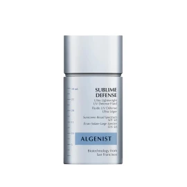 Algenist Sublime Defense SPF 50 Face Sunscreen – Ultra-Lightweight Broad Spectrum UV Defense Fluid, Oil-Free Matte Finish, 1 fl oz