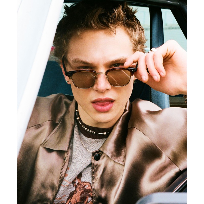 【Schott】【ショット】 EYEWEAR LUCAS モデル ルーカス サングラス メンズ F 050 ブラウン