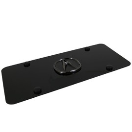 Au-TOMOTIVE GOLD Logo License Plate for Acura (Chrome)
