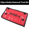 Seamaka 20pcs Radio Removal Tool Kit,Universal Stereo CD Player Removal