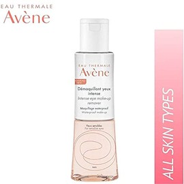 AVENE, Desmaquilla el maquillaje waterproof, Para Ojos Sensibles, 125 ml
