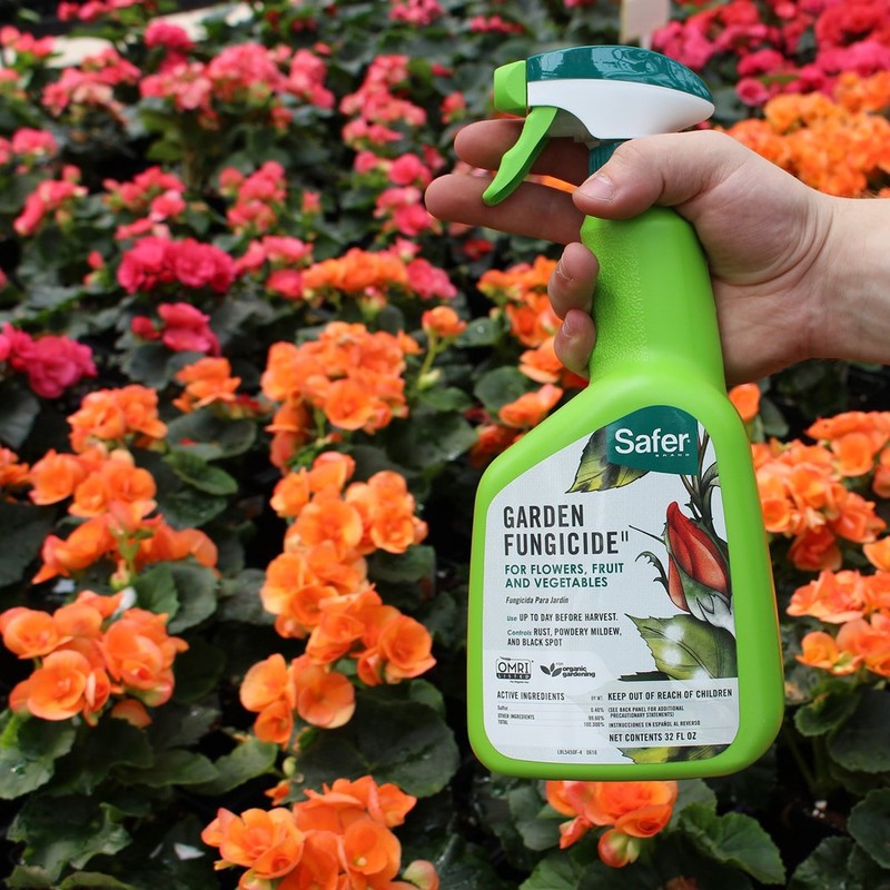 Safer Brand 5450-6 Garden Fungicide Ready to Use 32 Ounces