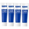 KAREX Toothpaste, 4 x 75 ml, for healthy, white teeth