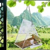 TopHomer Window Bird Feeder, Clear Acrylic Birdfeeders Windowsill Strong Suction