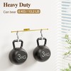 Josmimic Wall Hanging Jewelry Organizer: 12.6'' Necklace Holder for Earring,