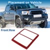 X AUTOHAUX Headlight Trim Bezel for Toyota Tacoma 2016-2023 Front