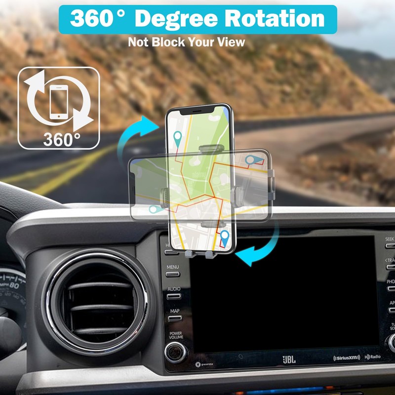 Upgraded Car Phone Holder for Toyota Tacoma 2016 2017 2018
