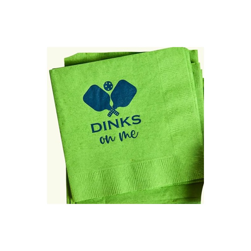 cocktail napkins (green)