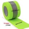 JINBING Silver Sew On Reflective Tape for Clothing Safety Fabric
