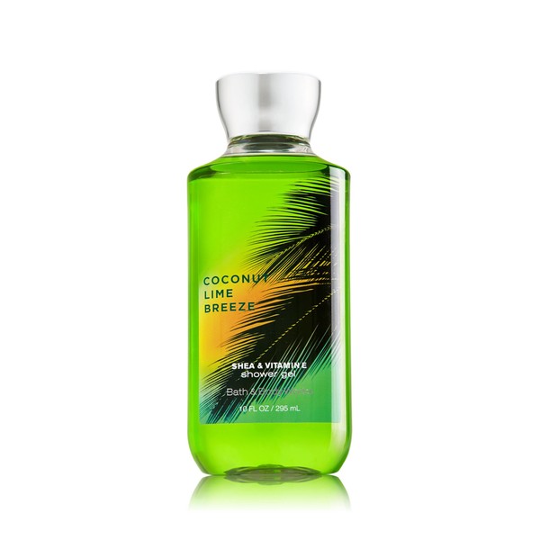 Bath & Body Works Coconut Lime Breeze Shower Gel, 10 Ounce