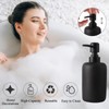 21 Pcs Bathroom Accessory Set with Waterproof Shower Curtain and