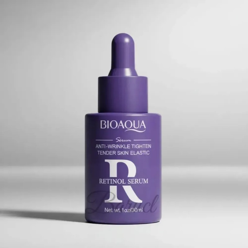 Bioaqua Sérum con Retinol, Antiarrugas Antiedad Suaviza Líneas Día/Noche