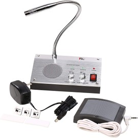 UHPPOTE Dual Way Office Store Station Window Counter Intercom Interphone Speaker System