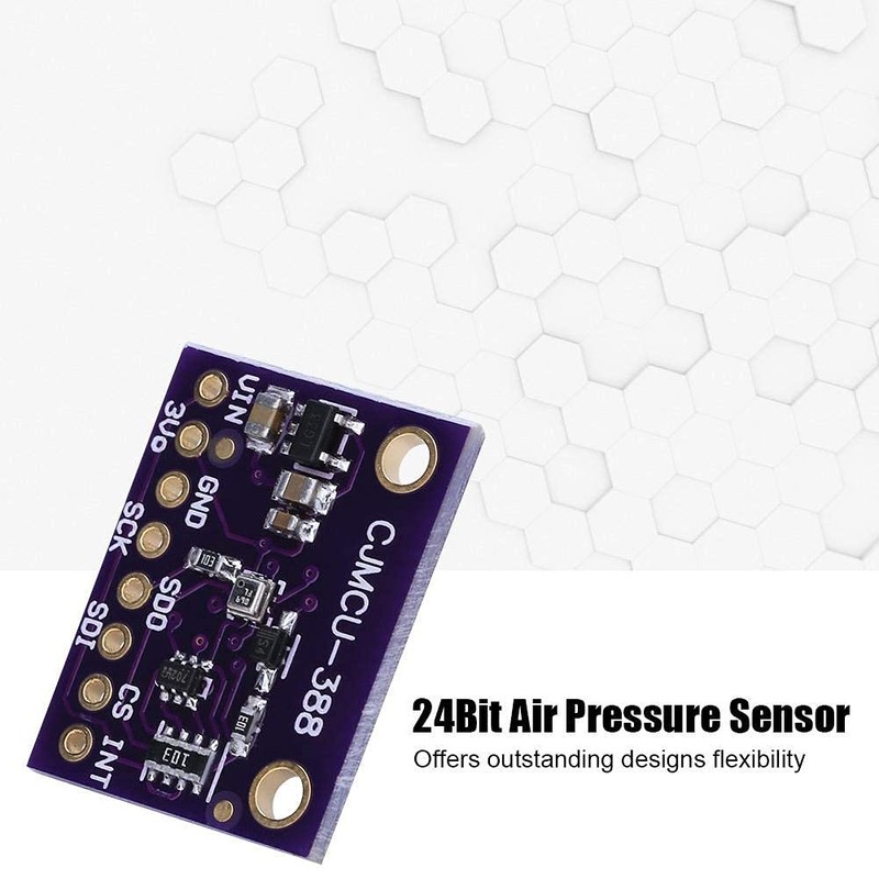 24Bit Digital Atmospheric Air Pressure Sensor Low Noise Digital Barometric