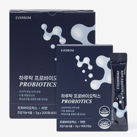 에버봄 Everbom Harurak Probiotics Large Capacity 200 Packets / 에버봄 하루락 프로바이오틱스 대용량 200포