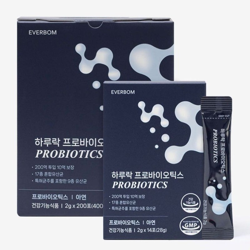 에버봄 Everbom Harurak Probiotics Large Capacity 200 Packets / 에버봄