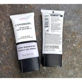 COVERGIRL Lot of 2 Covergirl PORE MINIMIZING Trublend Base Business Skin Primer 1 oz ea