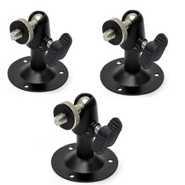 bnafes Camera Bracket Mount Pack of 3 Metal Outdoor/Indoor Use Security Bracket for Oculus Rift Sensor CCTV Suvellicance System