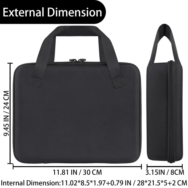 Replacement for HULKMAN Alpha100 Jump Starter Hard Carrying Case by