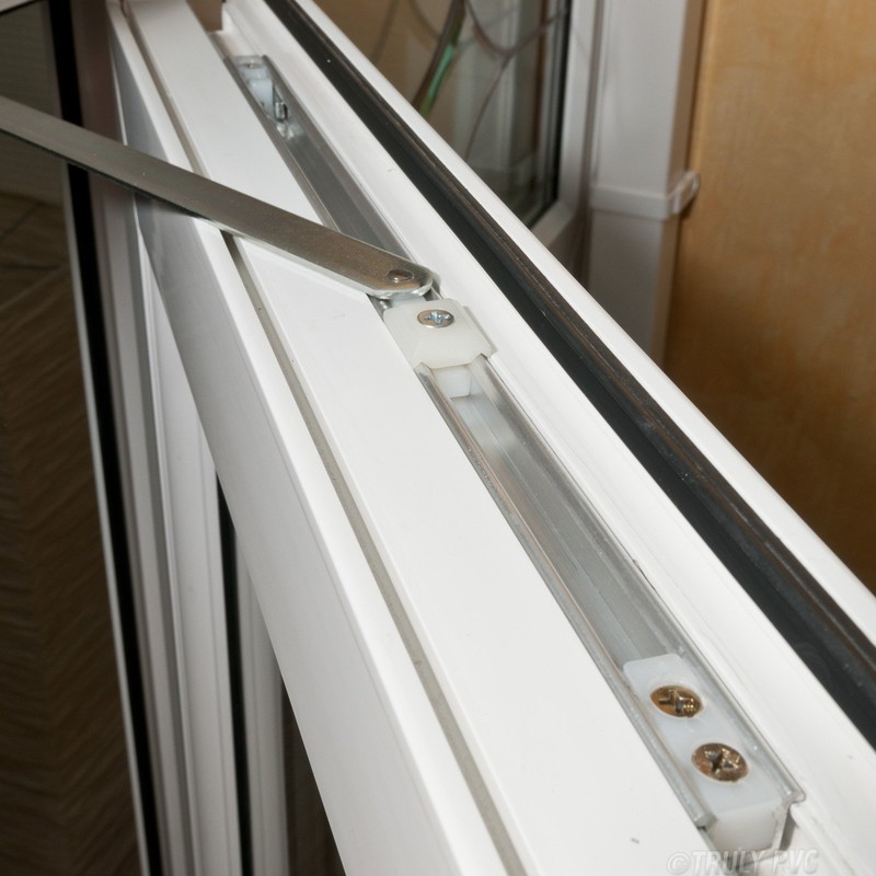 4 x 335mm Passivated Steel Restrictor Door Stay with Adjustable