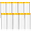 10 Rolls Painters Plastic with Tape Pre-Taped Masking Film 5Ft