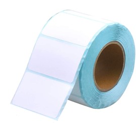 MELODYING MELODYING 800 Stück Etiketten Selbstklebend Haushaltsetiketten Klebeetiketten Tiefkühletiketten Aufkleber Weiß für Büro Küche Marmelade, 6 x 3 cm Rechteckig