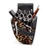 Hairdressing Scissor Pouch by Kassaki Black Check Tool Belt Bag