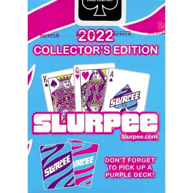 Bicycle 7 -Eleven Slurpee Playing Cards 2 Deck Set –