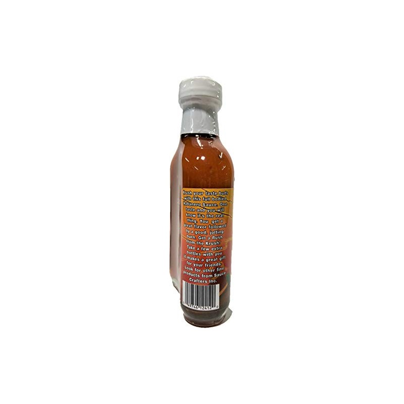 Orange Krush Habanero Hot Sauce, 5oz