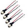 4 Pcs 1156 Light Bulb Sockets, Male Head 1156 BA15S