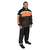 Fulmer Men's 452 Legacy Rainsuit - Black/Orange, X-Large