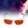 Laser Safety Goggles Plastic Eye Protection Glasses for Fiber Optic