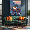 Beach Sunset Heart Jigsaw Puzzle 1000 Pieces for Adults Colorful