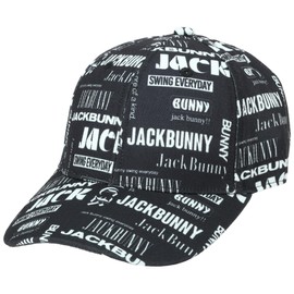 Jack Bunny 262-4287901 Unisex Cap, Gothic Pattern, Adjustable Size, Golf Hat, 011_black