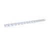 NavePoint Wire Mesh Cable Tray, Electro Zinc Plated, Silver Steel,
