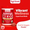 ​Feel Great Organic Superfood Reds Powder Packed with Beet Root