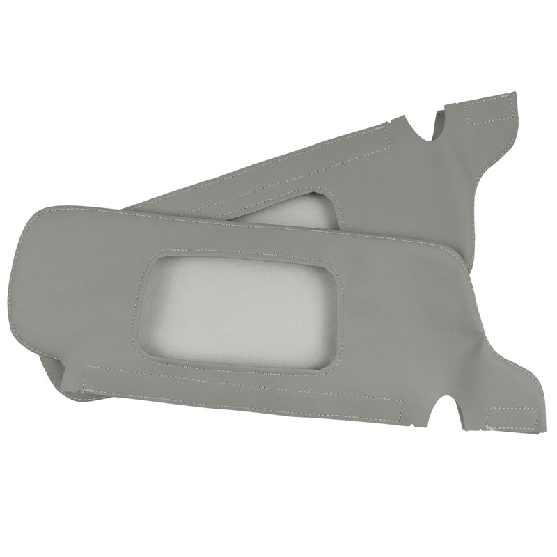 GoaMotors 2PCS for Ford Mustang 1994-2004 Leather Sun Visor Cover