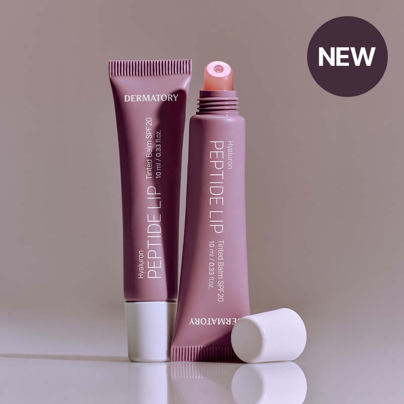 Dermatory Hyalluron Peptide Lip Tinted Balm SPF20 10ml - Dermatory