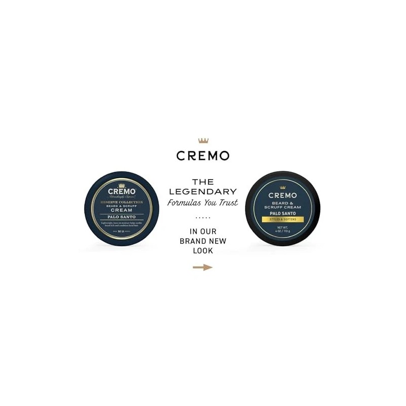 Cremo Beard & Scruff Cream, Palo Santo (Reserve Collection), 4