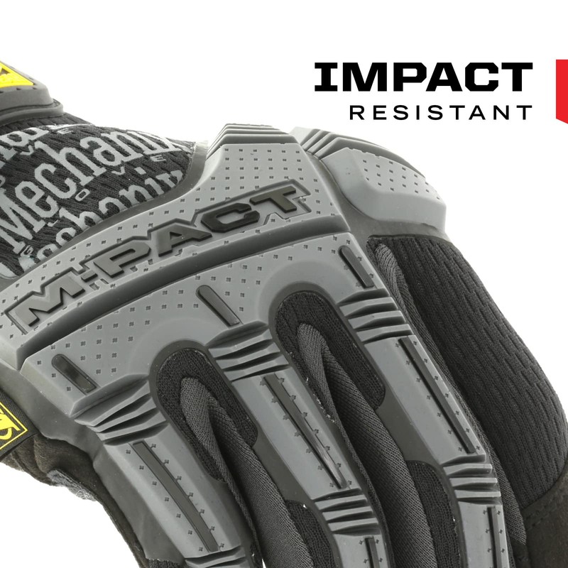 Mechanix Wear - M-Pact Gloves (Medium, Black/Grey), MPT-58-009