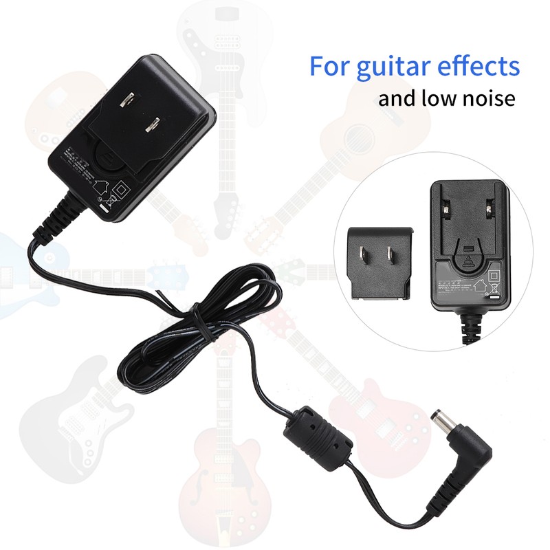 Universal 9V Electric Guitar Power Supply Adapter for Guitars Effects