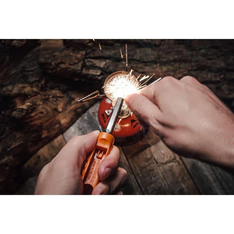 EXOTAC - polySTRIKER XL Ferrocerium Fire Starter with Snap-in Striker